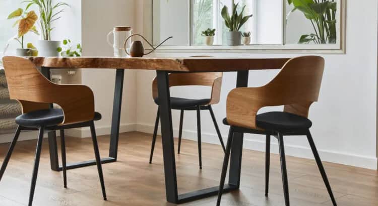 Jakie krzesła do brązowego stołu? Inspiracje i praktyczne porady